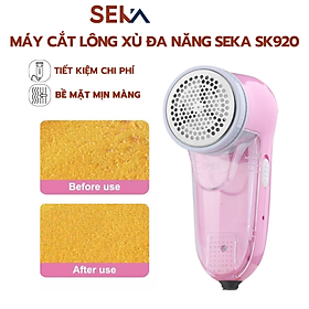 Máy Cắt Lông Xù Quần Áo Đa Năng SEKA SK920 Dùng Điện Cắt Siêu Bén Siêu Bền Tiện Lợi - Hàng chính hãng