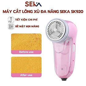 Máy Cắt Lông Xù Quần Áo Đa Năng SEKA SK920 Dùng Điện Cắt Siêu Bén Siêu Bền