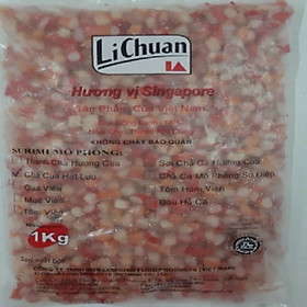 SURIMI MÔ PHỔNG CHẢ CUA HẠT LỰU 1kg