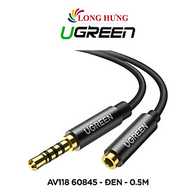 Cáp AV nối dài 3.5mm dây dù Ugreen Extension Cable AV118 - Hàng chính hãng