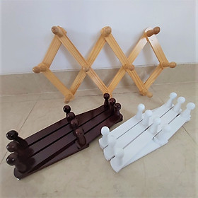 Mua Móc Xếp Gỗ Thông 52x31 cm Nhiều Màu Vân Gỗ Đẹp Gắn Tường - Hàng VN Xuất Khẩu