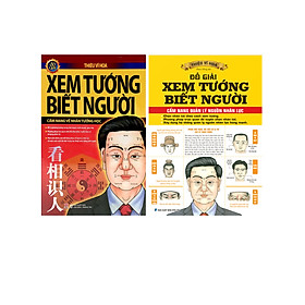 Combo Đồ Giải Xem Tướng Biết Người: Cẩm Nang Về Nhân Tướng Học + Cẩm Nang Quản Lý Nguồn Nhân Lực (Bộ 2 Cuốn) _HH	