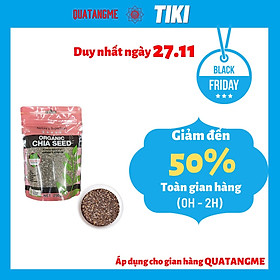 Hạt Chia Hữu Cơ Australia Healthy Food & Nuts Organic Chia Seeds (250g)