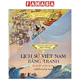 Boxset Lịch Sử Việt Nam Bằng Tranh - Bản Màu - Bìa Cứng (Hộp 8 Cuốn)