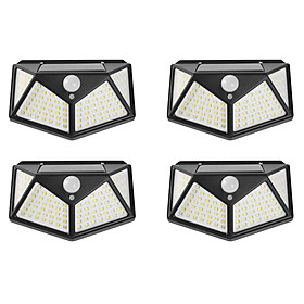 Mua Combo 4 Đèn led năng lượng mặt trời cảm biến tự động sáng