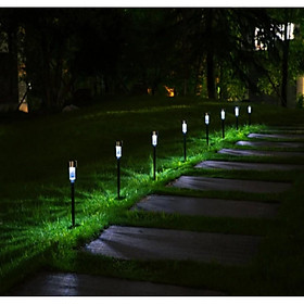 Bộ 10 đèn trang trí sân vườn sử dụng năng lượng mặt trời (ánh sáng trắng) - ShopToro - AsiaMart