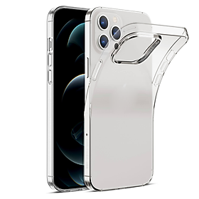 product Ốp lưng dẻo silicon cho iPhone 12 Pro Max hiệu Ultra Thin (siêu mỏng 0.6mm, chống trầy, chống bụi) - Hàng nhập khẩu