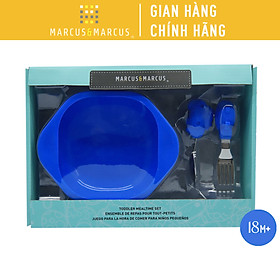 Bộ đồ dùng ăn dặm Toddler Marcus & Marcus, cho bé từ 18 tháng - Lucas