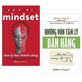 Combo Tâm lý học thành công + Những đòn tâm lý trong bán hàng -Tặng kèm bookmark PD