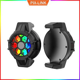 Quạt tản nhiệt điện thoại gaming sò lạnh PIX-LINK P10 làm mát điện thoại giảm nhiệt độ khi chơi game Pubg FF Liên Quân Mobile Tốc Chiến Mobile - Hàng chính hãng