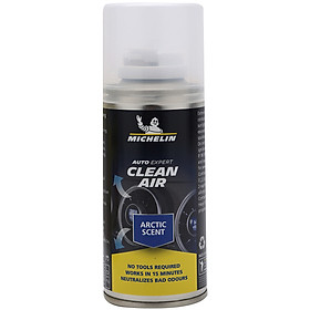 Dung Dịch Làm Sạch Không Khí Trong Xe Và Hệ Thống Giàn Lạnh Michelin Clean Air 31449-150mL Hàng Chính Hãng