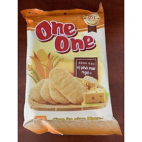 Combo 3 gói bánh gạo One One vị phô mai ngô