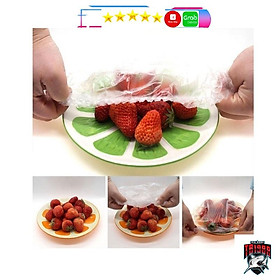 Mua 100 Túi Bọc Thực Phẩm Bo Chun Viền Vô Cùng Tiện Lợi (tặng kèm móc dính 3D)