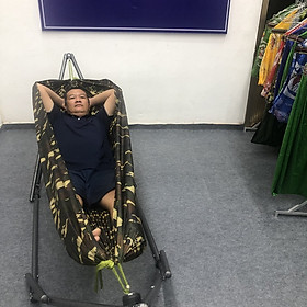 Mua Võng dù 2 lớp màu rằn ri có tặng kèm 3m dây dù có túi đựng