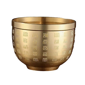 Brass Feng Shui Bowl Brass Fortune Cylinder Piggy Bank Table Decoration