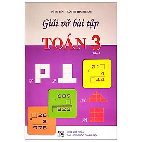 Nơi bán Giải Vở Bài Tập Toán 3 - Tập 2 - Giá Từ -1đ