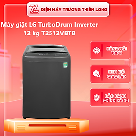 Máy giặt LG TurboDrum Inverter 12 kg T2512VBTB - HÀNG CHÍNH HÃNG - CHỈ GIAO HCM