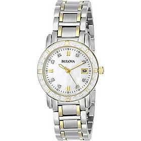Bulova Women's 98R107 Diamond Accented Calendar Watch