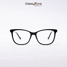 Gọng kính cận, Mắt kính giả cận kim loại Form Oval thời trang Nam Nữ Avery Letty - GlassyZone