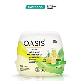 Sáp Thơm Oasis Hương Đá Chanh & Tre Natural Gel Air Freshener Ice Lemonade