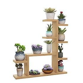Mua Kệ đựng chậu cây cảnh mini bằng gỗ tiện dụng sang trọng nhiều kích thước