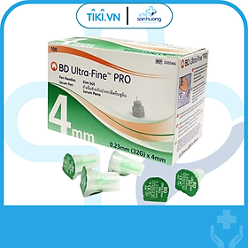 Đầu kim chích tiểu đường BD 31G (Kim bánh ú) hộp 100 cây