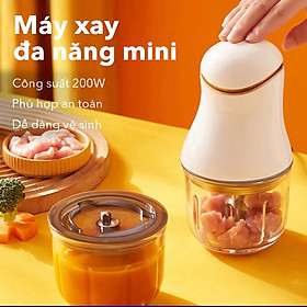 Mua Máy xay sinh tố cầm tay xay thịt  rau củ  cối thuỷ tinh 300ml  200W