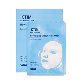 Mặt nạ dưỡng da, cấp ẩm, làm dịu da KTIMI Skin Solution