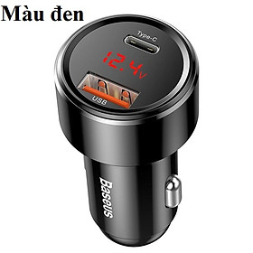 Mua Củ sạc trên ô tô 45W 1 USB +1 Type-C Baseus BS-C20C _ Hàng chính hãng