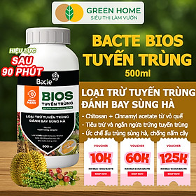 Mua Chế Phẩm Sinh Học Bacte Bios Tuyến Trùng  Green Home  Chai 500ml  Từ Thảo Mộc  Hiệu Lực Nhanh Mạnh