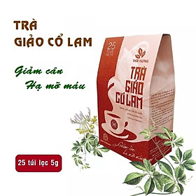 Hình ảnh Trà Giảo cổ lam Thái Hưng giảm cân, hạ mỡ máu 25 túi lọc x 5g