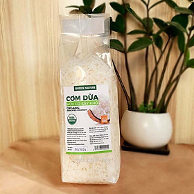 [ Chỉ giao HN] - Cơm dừa sấy khô hữu cơ 300gram (green nature)