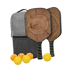 Professional Pickleball Paddles Set Carry Bag for Indoor Outdoor Adults