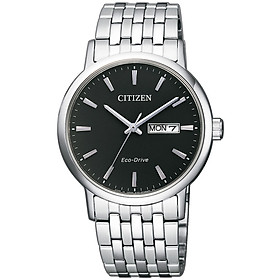 Đồng Hồ Nam Citizen Dây Thép Không Gỉ BM9010-59E - Mặt Đen (Sapphire)