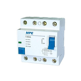Mua CẦU DAO BẢO VỆ DÒNG RÒ 4P-25A / 32A / 40A / 63A CAO CẤP MPE (MEL-30/4)