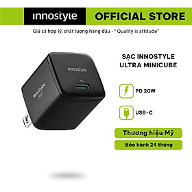 Mua Sạc nhanh siêu nhỏ 20W Innostyle Ultra Minicube IMC20PD - Hàng Chính Hãng