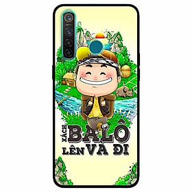 Ốp lưng in cho Realme 5, Realme 5s, Realme 5i Mẫu Xách Balo Lên Nam
