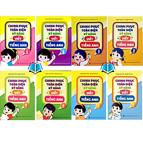 Sách - Chinh phục toàn diện kỹ năng viết tiếng Anh Lớp 1 2 3 4 5 - Combo/ Lẻ