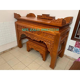 Mua bàn thờ gỗ hương đá 127