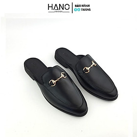 HANO - Giày Sục Nam Da Pu Khóa Thanh Lịch Trẻ Trung Chuẩn Xịn Êm chân S1182