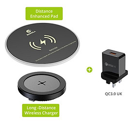 Bonola 40mm Base không dây Sạc không dây Bonola 40mm cho iPhone 14 Pro/13/12/11/8 cộng với giá đỡ sạc không dây nhanh được ẩn