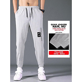Quần Jogger nam cao cấp JGN36, ống bó dễ phối đồ, vải nỉ bền, thoáng mát- Thời Trang Waoo