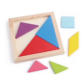 Đồ chơi gỗ Tangram 7 mảnh