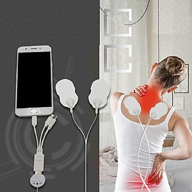 Máy massage trị liệu mini USB (có đầu cho điện thoại)