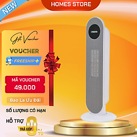 Mua Máy Sưởi Gốm Creen CR-H79C Tiêu Chuẩn EU Không Làm Khô Da Gió Đảo 2 Chiều Cảm Biến Tự Ngắt Công Suất 2000W - Hàng Chính Hãng
