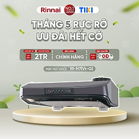 Mua Máy hút mùi 70cm Rinnai RI-H7(Vt-G) ống thoát 161W - Hàng chính hãng.
