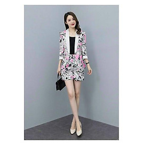 HÀNG NHẬP - SÉT BỘ VEST 3 MÓN HỌA TIẾT CAO CẤP
