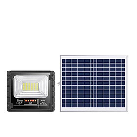 Mua Đèn pha năng lượng mặt trời JINDIAN nhôm đúc nguyên khối  công suất 40W  Model: JD-8840L NÂNG CẤP 2020