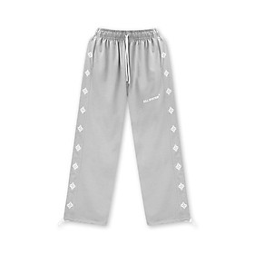 Quần ống rộng suông Kill System line hông quần in logo , vải co giãn tốt, phong cách unisex