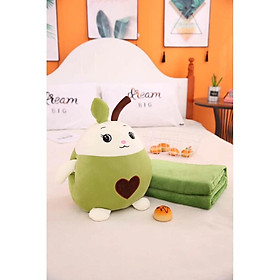 Mua (Tặng 1 móc dán chịu lực)Bộ chăn gối văn phòng chuột Hamster  Heo xinh. Gấu bông đẹp